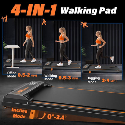 Premium Home Treadmill with Remote Control & Incline Adjustment