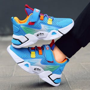 Kids Breathable Flying Woven Sneakers