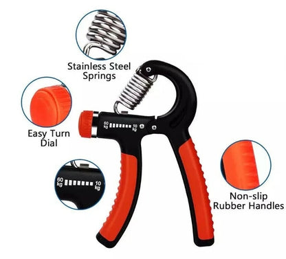Powerful & Adjustable Hand Grip Strengthener