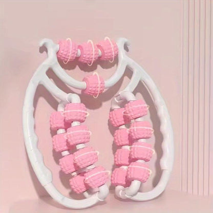 Double-Row 20-Roller Leg Massager