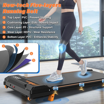 Premium Home Treadmill with Remote Control & Incline Adjustment