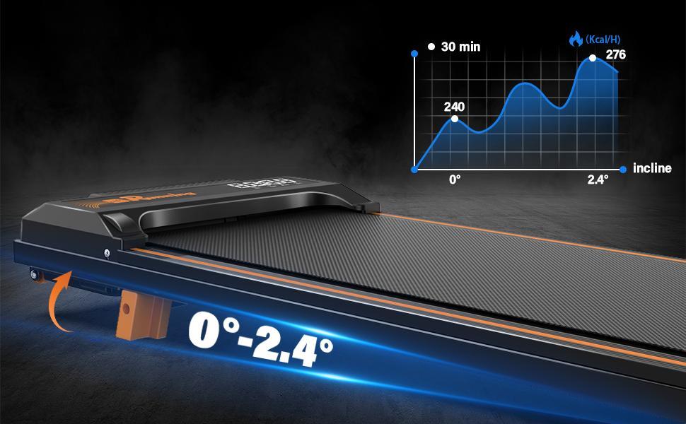 Premium Home Treadmill with Remote Control & Incline Adjustment